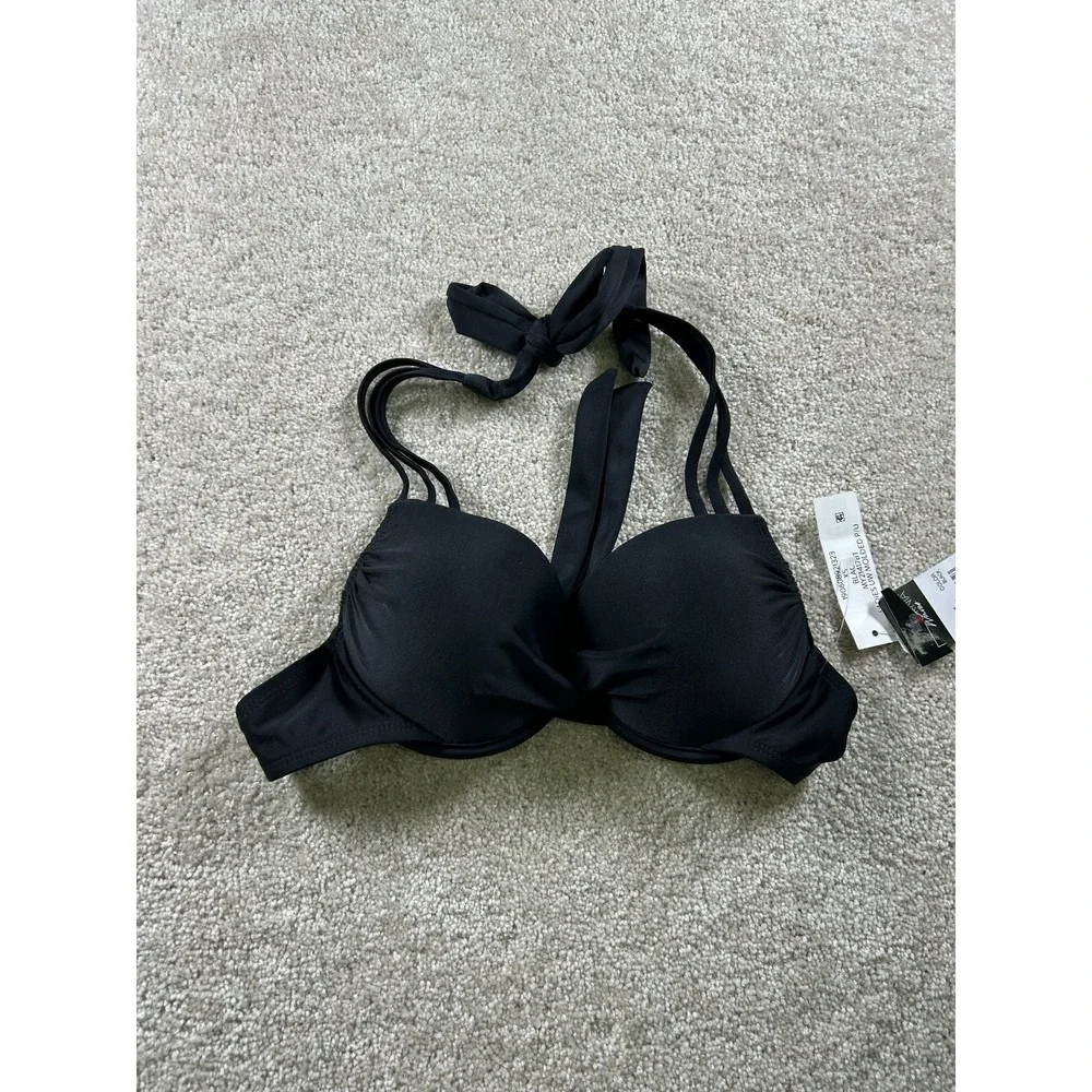 California Waves Swimwear Women's‎ Black XS Nylon Spandex Padded